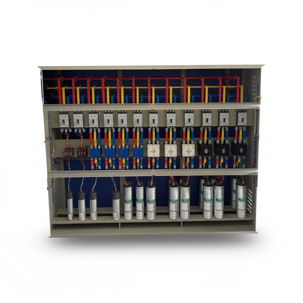 Automatic Power Factor Correction (APFC) Panel - Internal View
